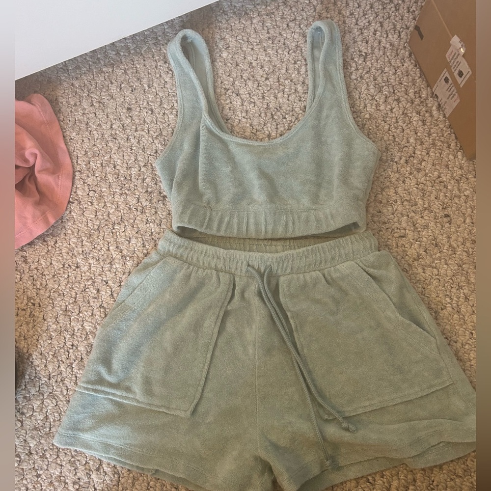 Zara Terry Cloth set